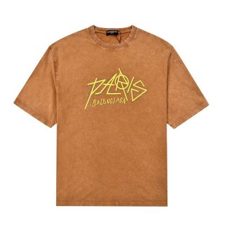 Competitive battle [Balenciaga] Paris logo print T-shirt replica ☆ Medium Fit bam93763