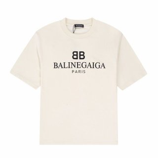 Very popular: [Balenciaga] Logo cotton T-shirt replica bas86081