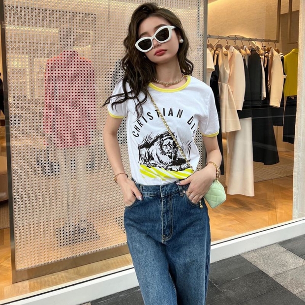 Popular new item: Dior signature T-shirt copy dem40209