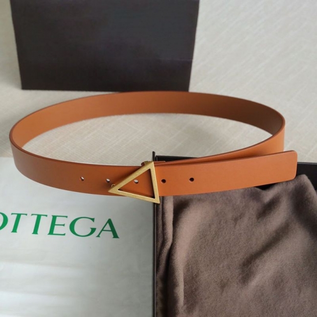 Extremely rare! Bottega Veneta Triangle Belt Replica 30mm bop39660
