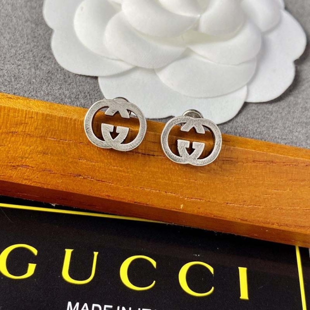 No.1 Popular Gucci Interlocking G Earrings Replica guv12316