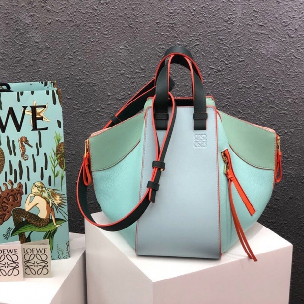 Free shipping Loewe Hammock replica bag small calfskin & suede A538S35X17