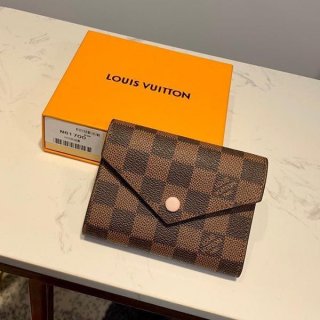 Louis Vuitton Wallet Replica Portefeuille Victorine Damier Ebene Mini Wallet M61700