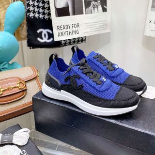 Chanel CC logo knit sneakers not available in Japan shr59553