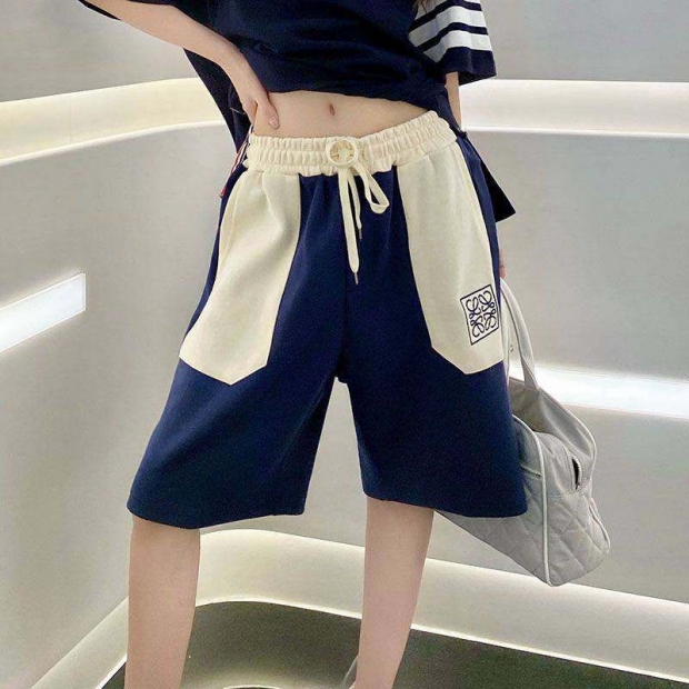 21AW New Arrivals [Loewe] Cotton Snap Denim Pants Super Copy log37008