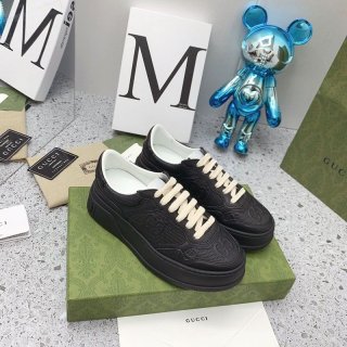 21AW New Gucci GG Embossed Women's Sneakers Replica guh20044