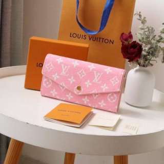 Rare color Louis Vuitton Portefeuille Sarah replica envelope-type wallet ★ vuk81955
