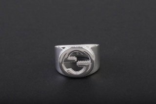 Very popular Gucci/Interlocking G silver ring replica guq56968