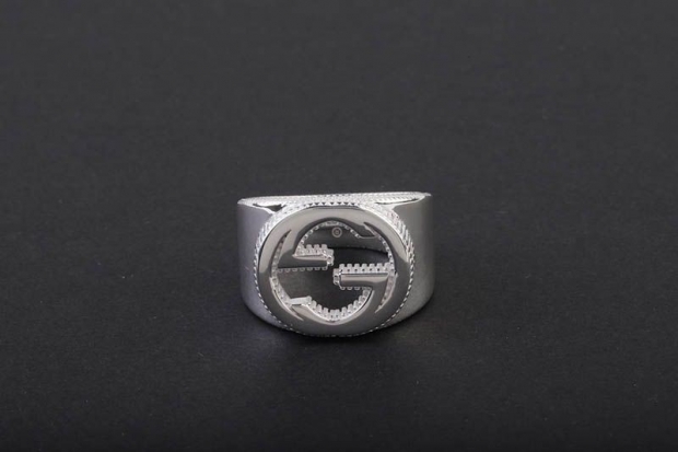 Very popular Gucci/Interlocking G silver ring replica guq56968
