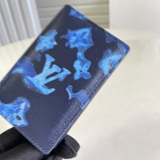 New Arrival ☆ Louis Vuitton Wallet Replica ☆ Pocket Organizer Navy M80463