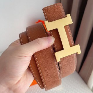 {Very Popular} ★Hermes★Silver Ankle H Replica 38mm Reversible Belt ere34237