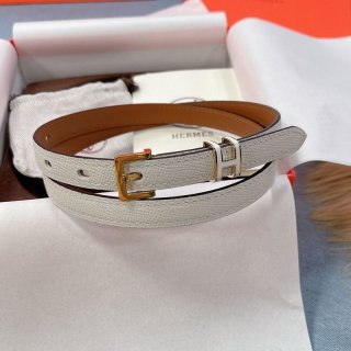 Very popular Hermes Belt Pop H 15mm Fake calfskin thin belt Great as a gift erw53244