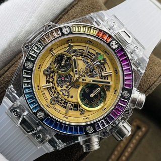 New sale Hublot replica watch Big Bang Sapphire limited production of 500 pieces huu61945
