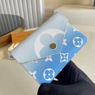 Louis Vuitton Wallet Replica Portefeuille Monogram Blue M80387