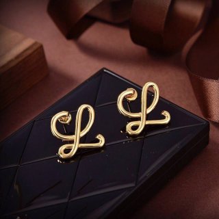 Very popular!! New color Loewe fake Anagram stud earrings loa54822