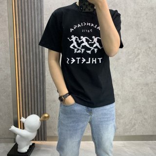 Balenciaga Athlete T-shirt Replica Black bay32751