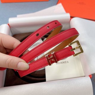 Very popular all over the world? Hermes☆Belt Pop H 15mm Calfskin Thin Belt Perfect as a Gift Fake err57196