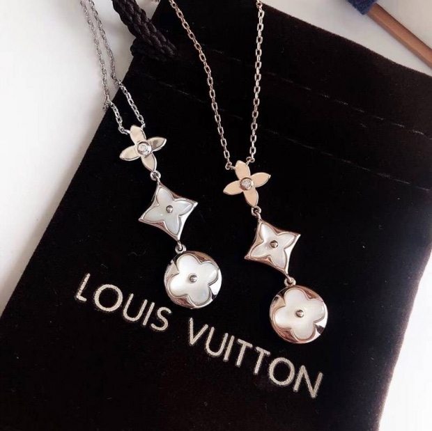 New sale Louis Vuitton replica Cravate Blossom necklace in 2 colors vuh11464