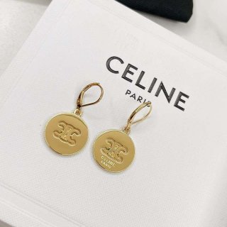 ☆Super popular☆Celine Triomphe replica swivel earrings Cej73808