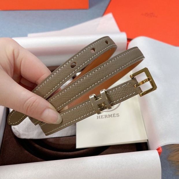 The most popular Hermes belt Pop H 15mm calfskin thin belt perfect as a gift fake erw64033