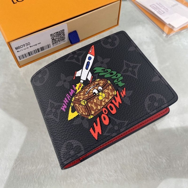 Shipping fee Ling Chen Portefeuille Multiple Wallet Replica M80930