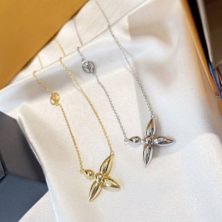 Classic Louis Vuitton Collier Louisette Replica Necklace 2 Colors M00365