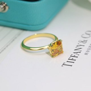 Rare color Tiffany Jewel Box Aquamarine Ring Til13307