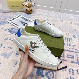 ★Japan!! Popular! Gucci embroidered women's sneakers replica gun07496