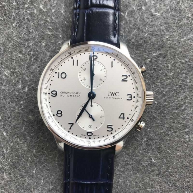 Eye-catching colors IWC Portuguese Chronograph Replica iwj57483