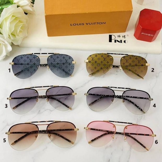 Free shipping New Louis Vuitton sunglasses copy Clockwise MENS Monogram vux89202