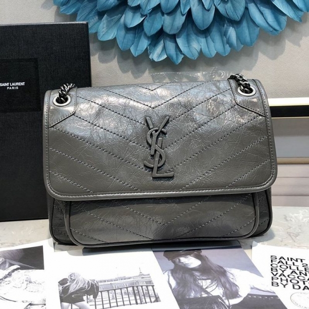 New on sale: Saint Laurent Shoulder Bag Replica Niki Medium Vintage Leather 2way Saj26750