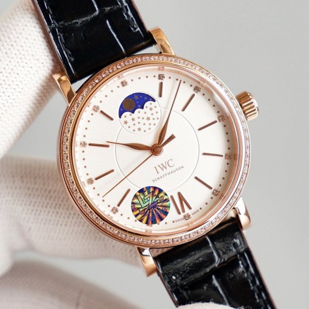 Very popular!! New color IWC Portofino replica automatic moon phase 37 2 colors iws89946