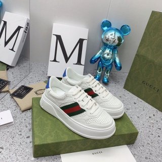Extremely rare! Gucci Web Stripe Women's Sneakers Replica guq38591