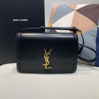 Saint Laurent Shoulder Bag Not Available in Japan Replica Box Leather Satchel Bag SAJ33446
