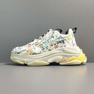 Rare color Gucci Balenciaga copy The Hacker Project "Triple S" sneakers gui55663