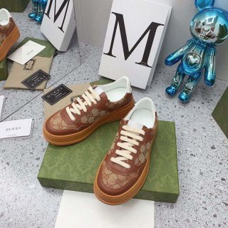 Not available in Japan, Gucci GG embossed women's sneakers replica gub21662