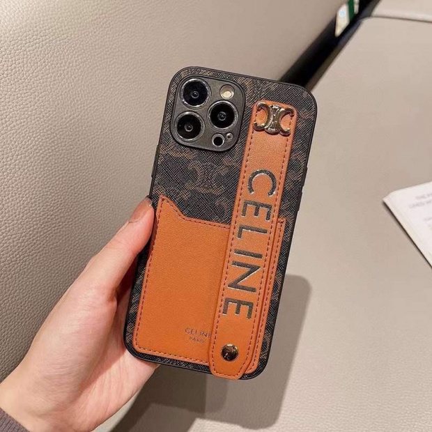 Cute Celine Triomphe iPhone 12/13 Pro Case Replica Cek73906