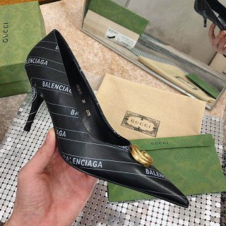Rare Gucci x Balenciaga Replica Collaboration Knife Pumps gub49600