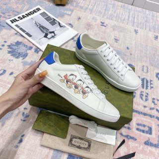 Extremely rare! DISNEY x Gucci Donald Duck women's sneakers guv53834