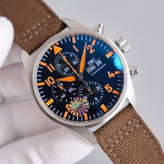 No1 Popular IWC Pilot Watch Chrono Replica Automatic Spitfire iwu75966