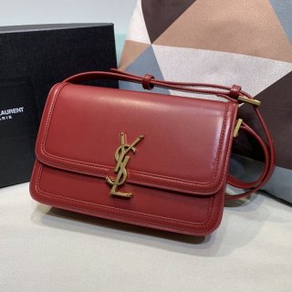 Eye-catching color Saint Laurent shoulder bag copy box leather satchel bag Sav02778