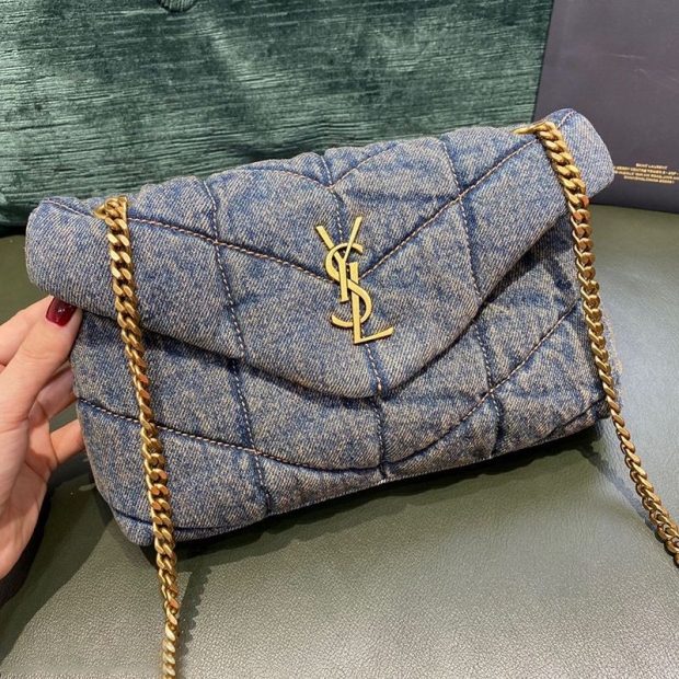 Very popular! Saint Laurent Lulu Puffer Medium Quilted Bag Replica San54543