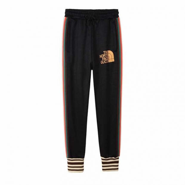 Classic Gucci x North Face Web Jogging Pants Replica guo40299