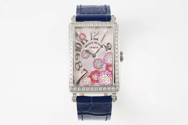 New color Hard to find! Franck Muller Long Island Diamond Bezel frm53789