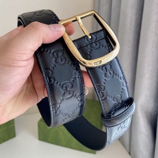 Cute Gucci Belt Replica 449716 Dollar Calf Black 40mm gue60387