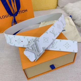 Very popular!! New color Louis Vuitton copy Santur Monogram Print 40MM reversible belt vuk08611