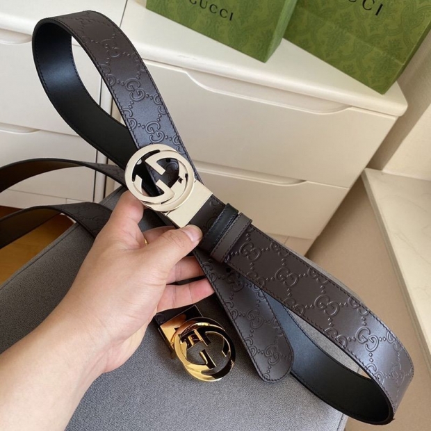 ☆Super popular☆Gucci belt replica men's GG Supreme 37mm guc01321