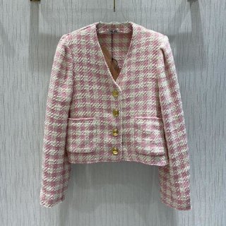 The most popular Miu Miu cardigan replica ☆ Lace trim mohair blend myn43267