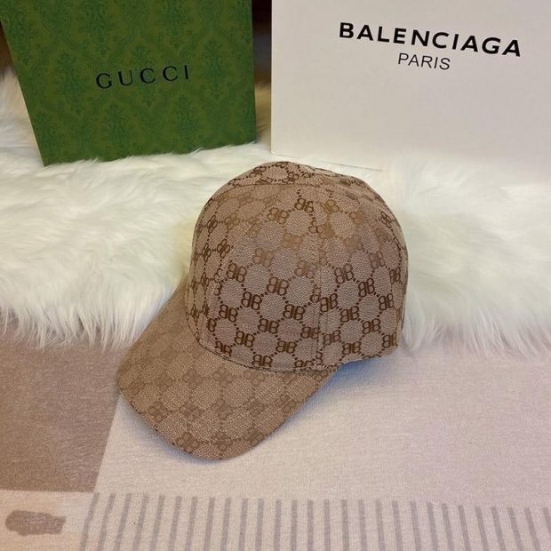 Popular collaboration! Gucci Balenciaga copy cap bai88118
