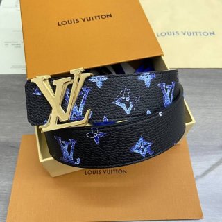 Cute Louis Vuitton Replica Santur LV Initial 40MM Reversible Belt vul27148